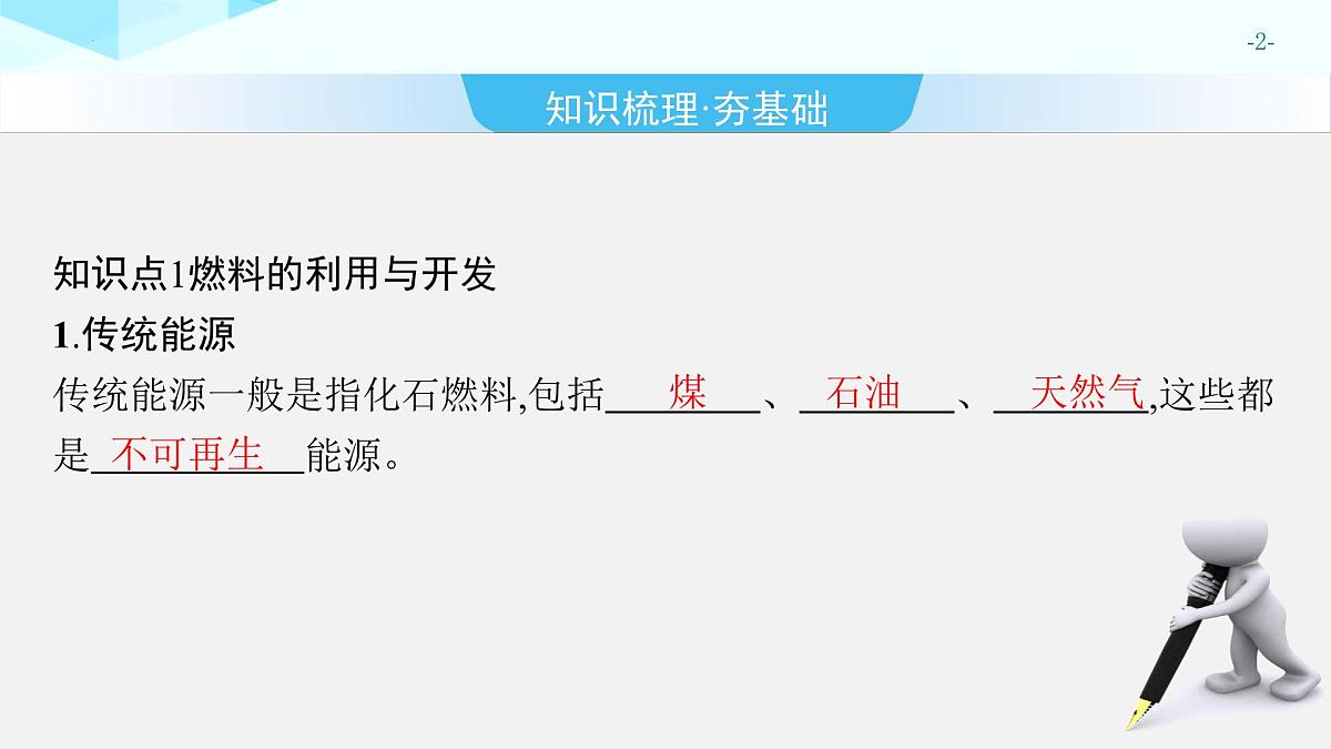 2025年中考化学一轮专题复习（广东）化学与能源、生活 课件第2页