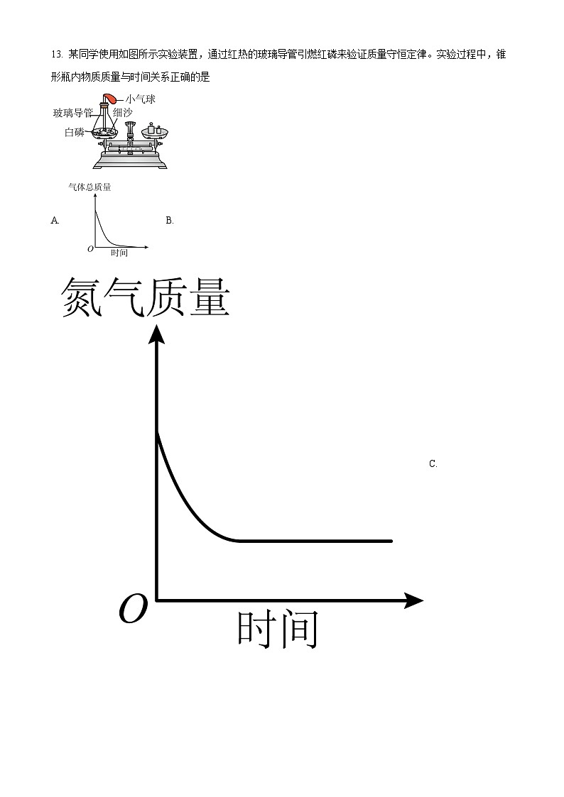2025年河南省焦作市沁阳市中考一模化学试题（原卷版+解析版）第3页