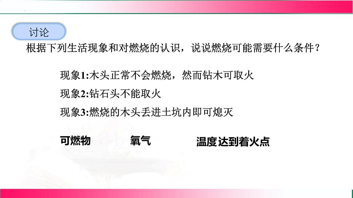 7.1燃料的燃烧（第一课时）---2024-2025学年九年级化学人教版(2024)上册 课件第8页