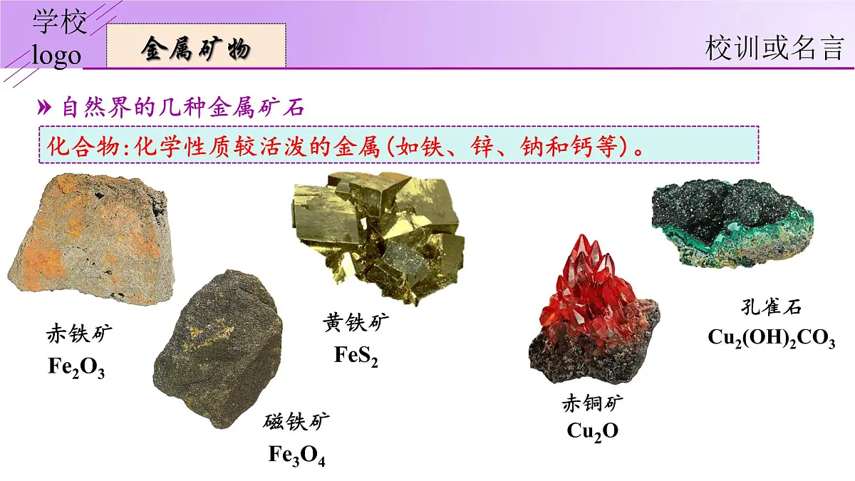 8.3.1 金属资源的利用和保护-2024-2025学年九年级化学下册（人教版2024）课件第3页
