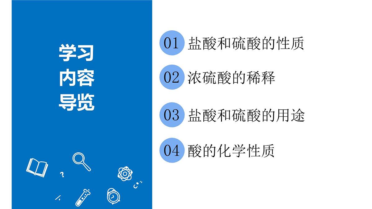 10.2 常见的酸和碱（第1课时 常见的酸）课件 2024-2025学年九年级化学人教版下册第8页