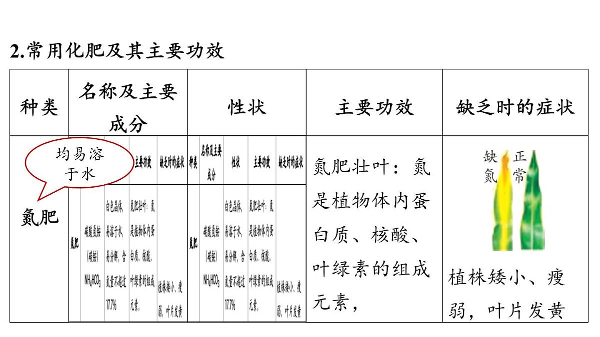 8.5 化学肥料-2024-2025学年九年级下化学同步课件（2025版）科粤版第5页