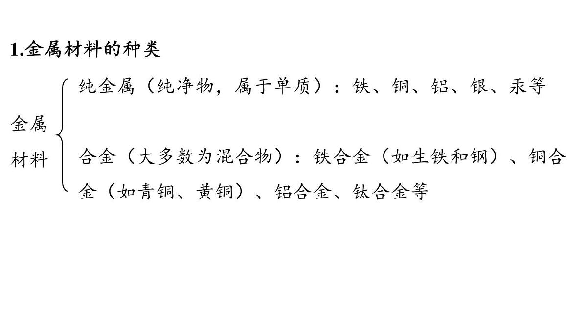 第九单元 第一节 常见的金属材料-2024-2025学年九年级下化学同步课件（2025版）鲁教版第8页