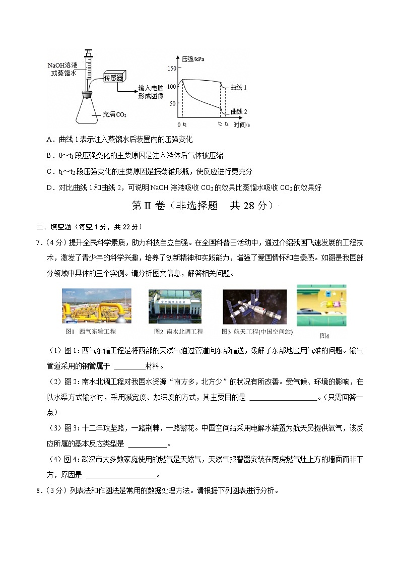 2025年中考第二次模拟考试卷：化学（内蒙古卷）（考试版）第3页