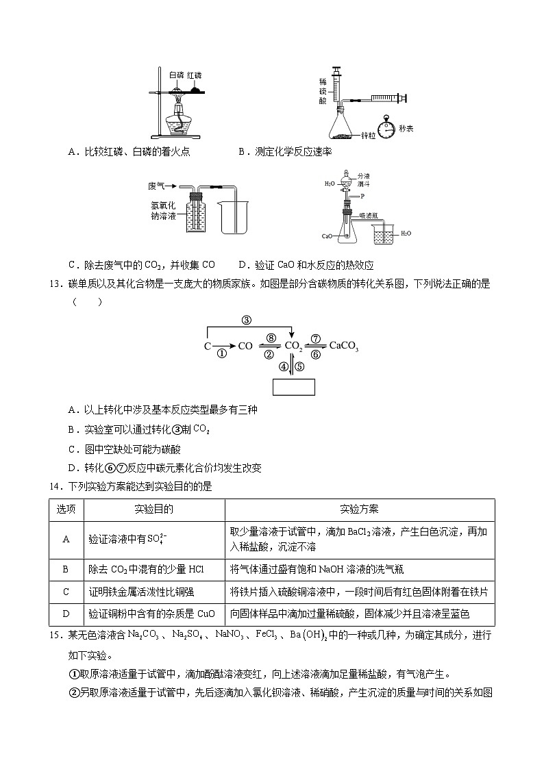 2025年中考第二次模拟考试卷：化学（重庆卷）（考试版）第3页