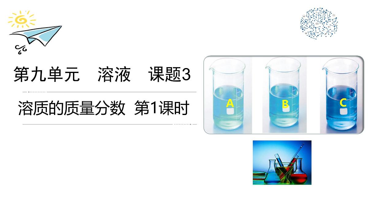 9.3 溶质的质量分数（第1课时＋第2课时）-2024-2025学年九年级化学人教版下册课件第2页