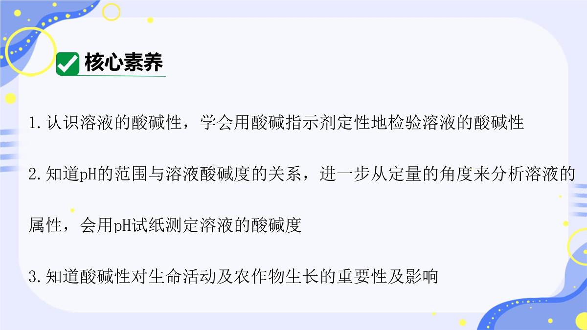10.1 溶液的酸碱性 课件 2024-2025学年九年级化学人教版下册第3页