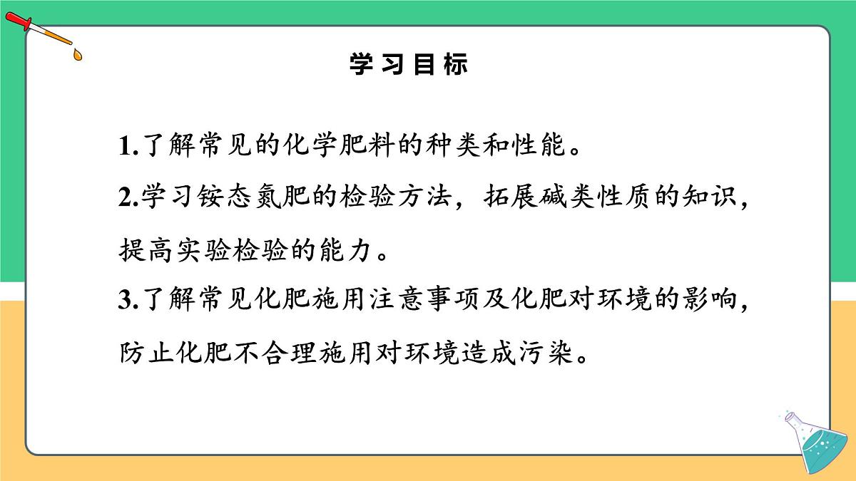 8.5 化学肥料 2025学年九年级化学科粤版（2024）下册课件第2页