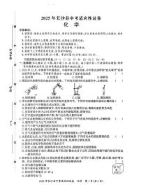 2025年湖南省长沙市长沙县中考适应性化学试卷(中考模拟)