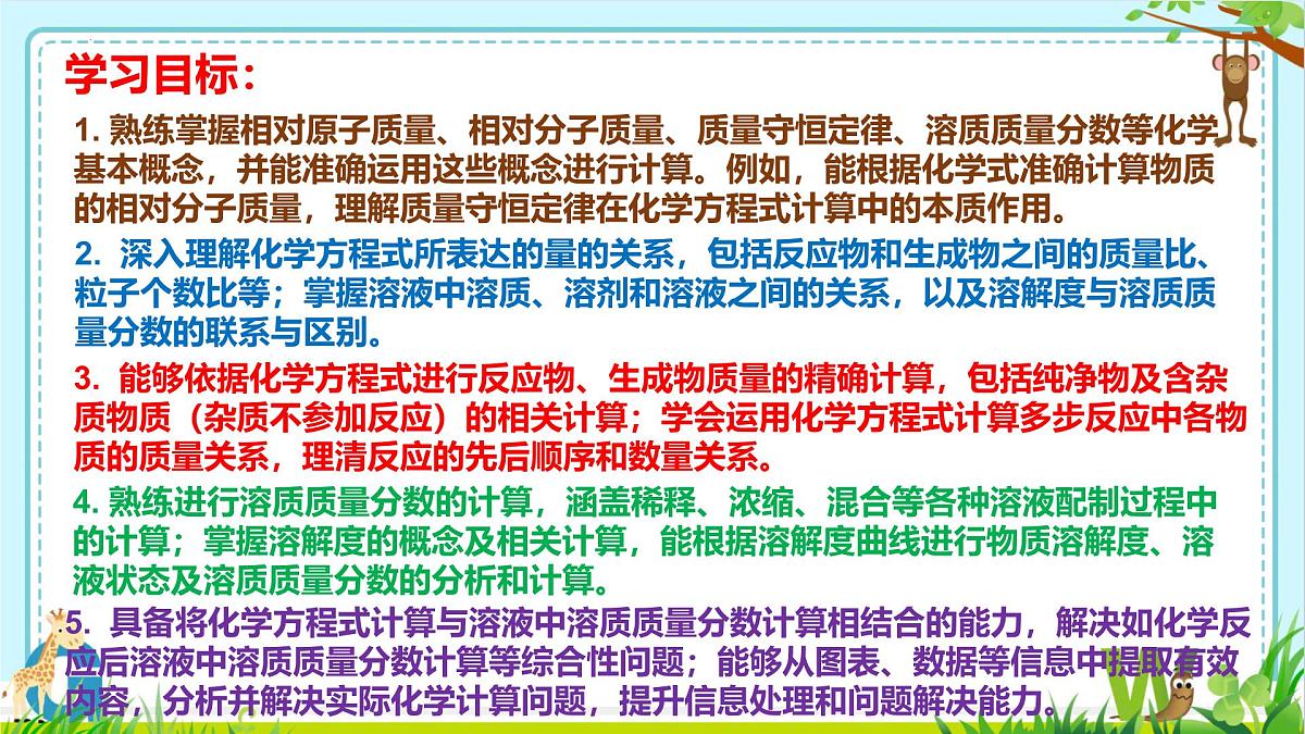 2025年盐城中考化学热点（题型）剖析课件-第九讲+化学计算第2页