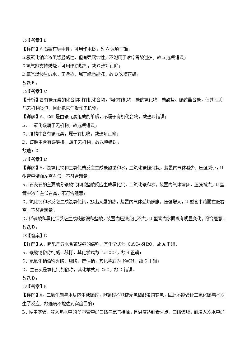 化学（上海卷）（全解全析）第2页
