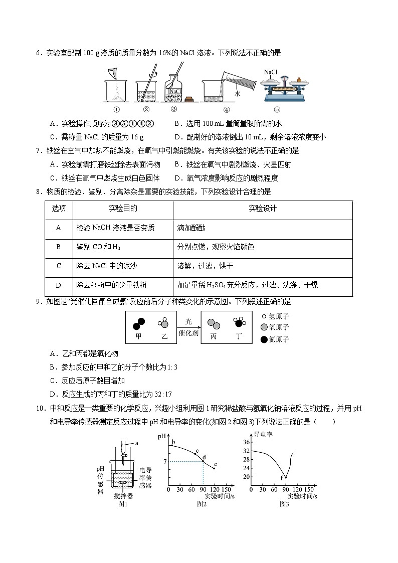 化学（吉林卷）（考试版A4）第2页
