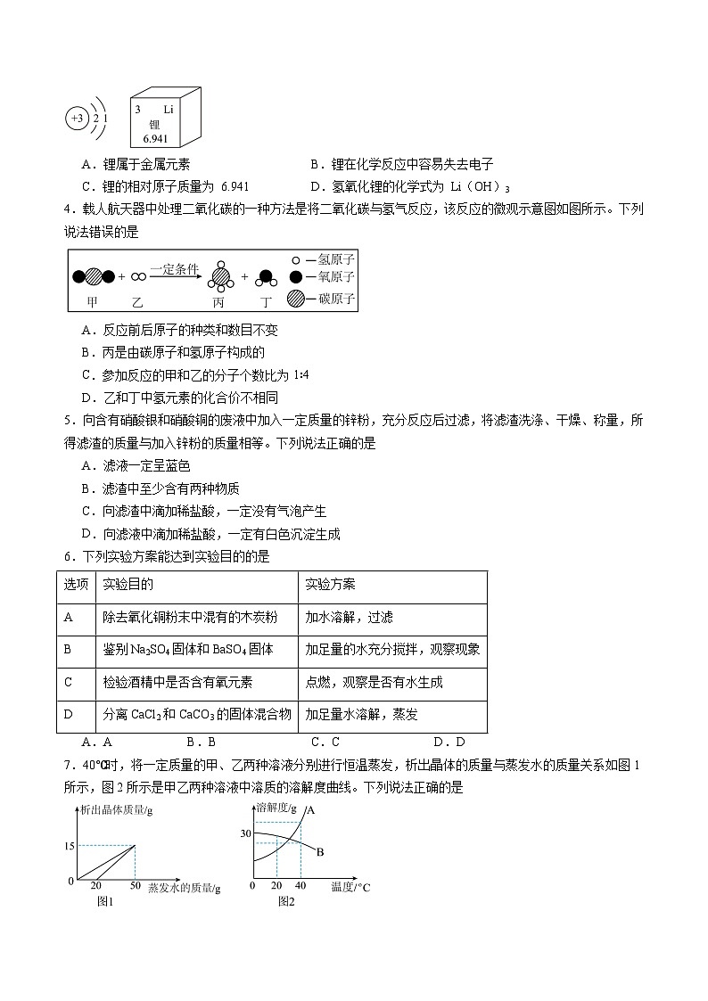 化学（河北卷）（考试版A4）第2页