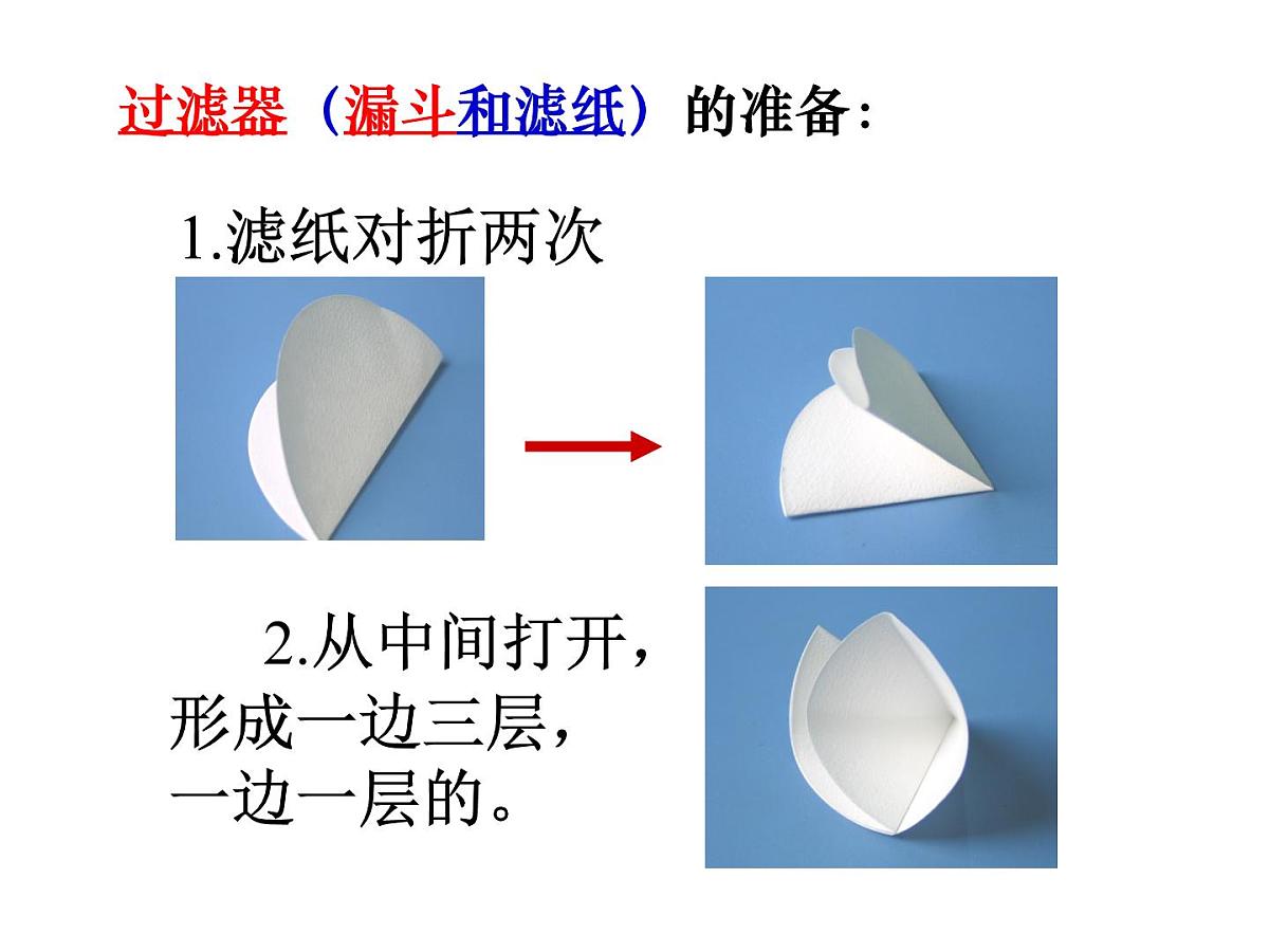 人教版 化学 九年级上册 第四单元自然界的水 实验操作过滤 课件第6页