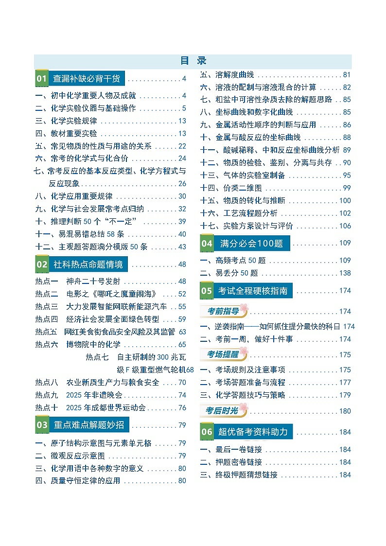 化学-2025年中考考前最后一课第1页