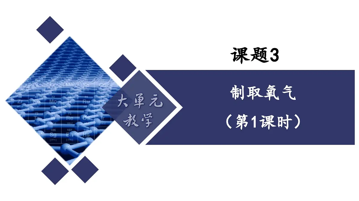 课题3 制取氧气（第1课时）（同步课件）-【大单元教学】2024-2025学年九年级化学上册同步备课系列（人教版2024）第1页
