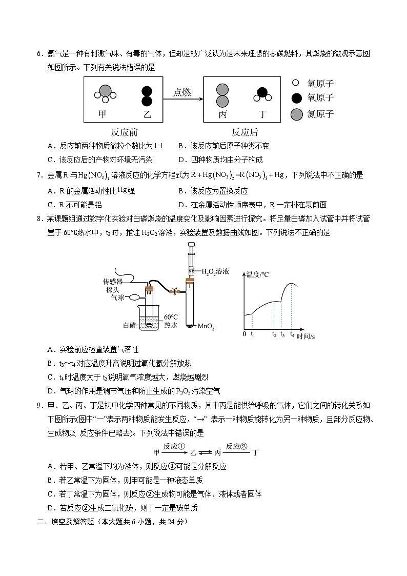 化学（陕西卷）（考试版）第2页
