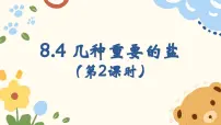 初中化学沪教版(2024)九年级下册(2024)几种重要的盐授课课件ppt