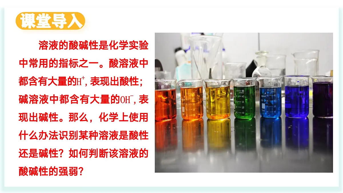 2025年春鲁教版化学九年级下册 第七单元 第3节 溶液的酸碱性（同步课件）第3页