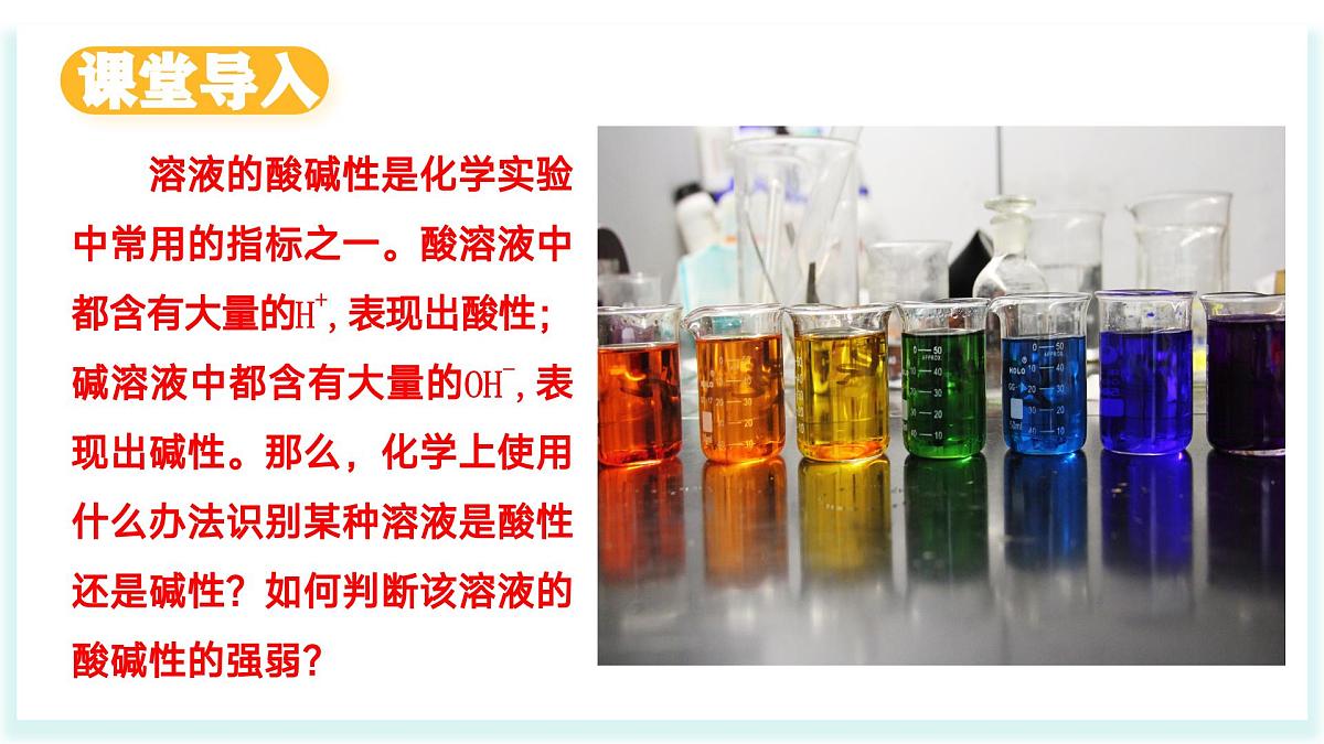 2025年春鲁教版化学九年级下册 第七单元 第3节 溶液的酸碱性（同步课件）第3页