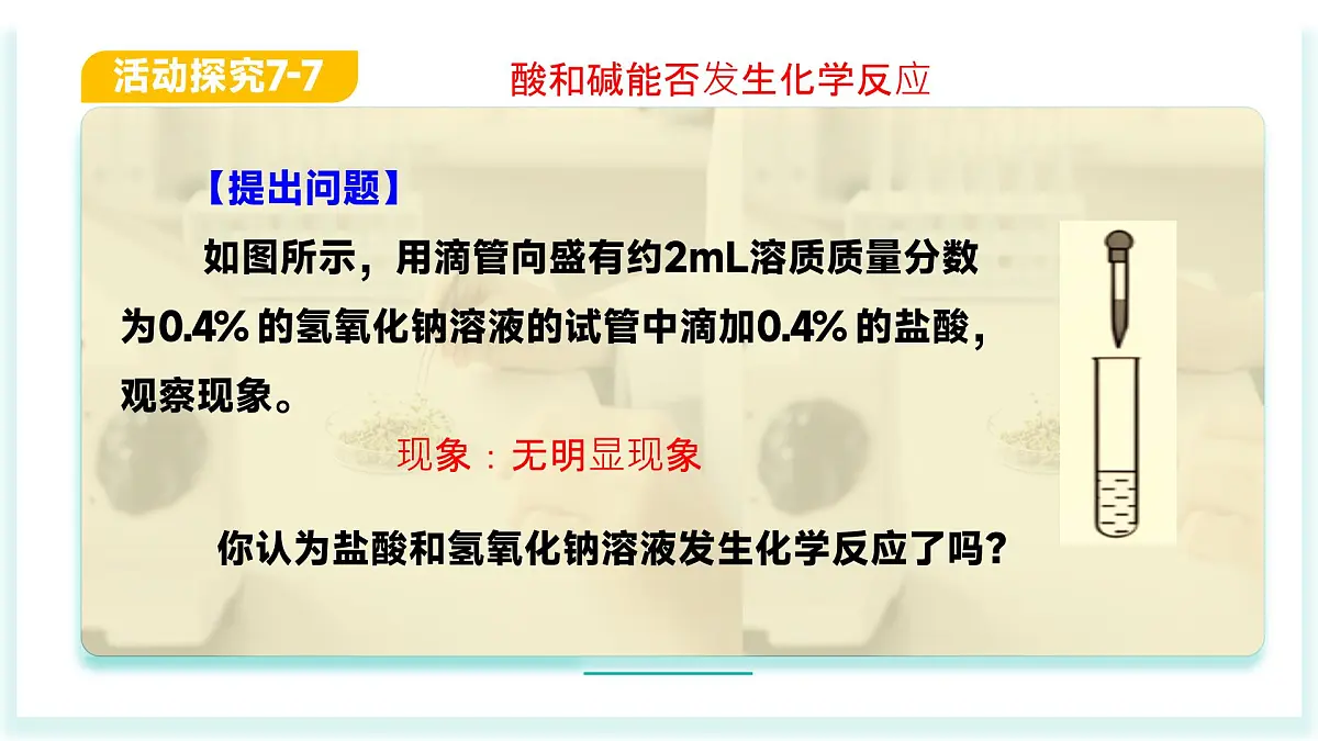 2025年春鲁教版化学九年级下册 第七单元 第4节 酸碱中和反应（同步课件）第5页