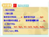 2025年春魯教版化學九年級下冊 第八單元 海洋化學資源的利用（單元復(fù)習課件）