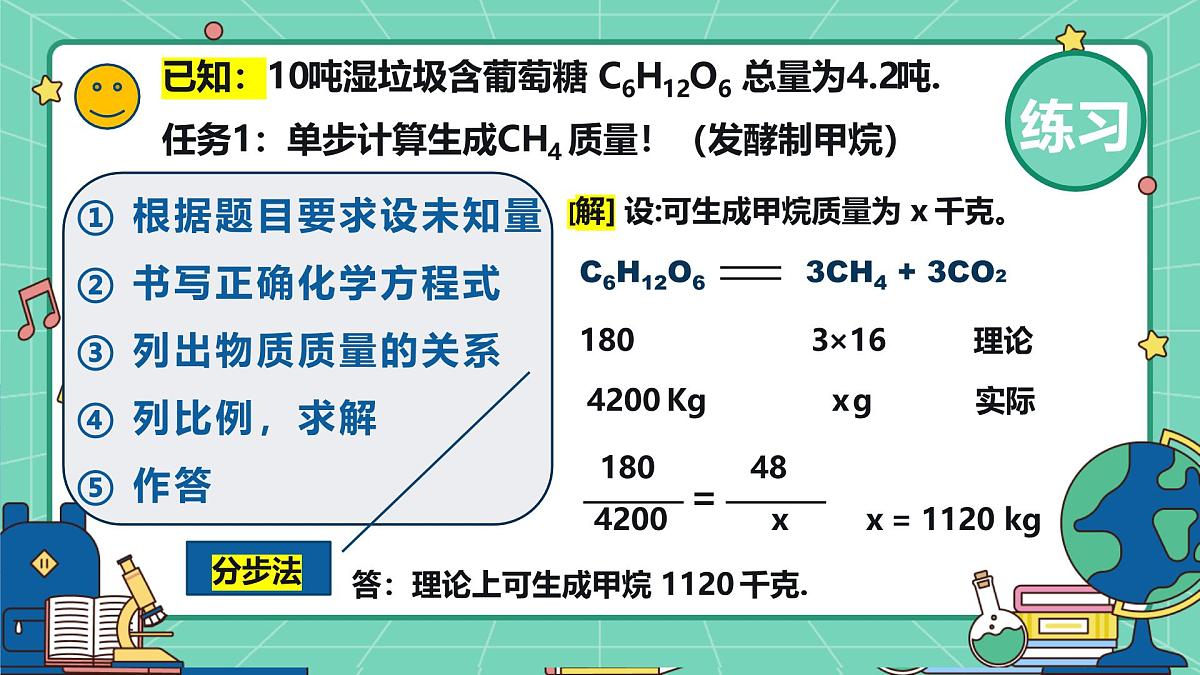 2025年中考化学二轮专题复习化学方程式的相关计算课件第7页