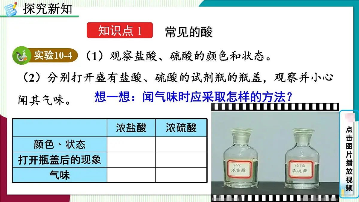 课题2 常见的酸和碱第6页