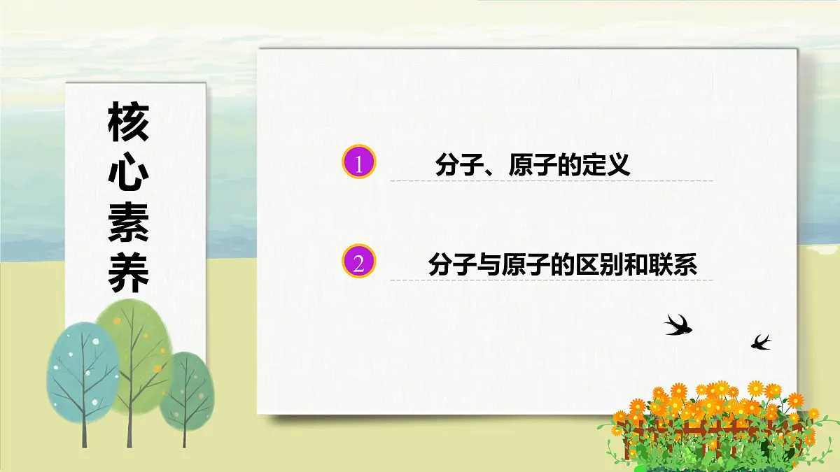 人教版化学2024 九年级上册 第三单元 课题1 分子和原子 第二课时（同步课件）第2页