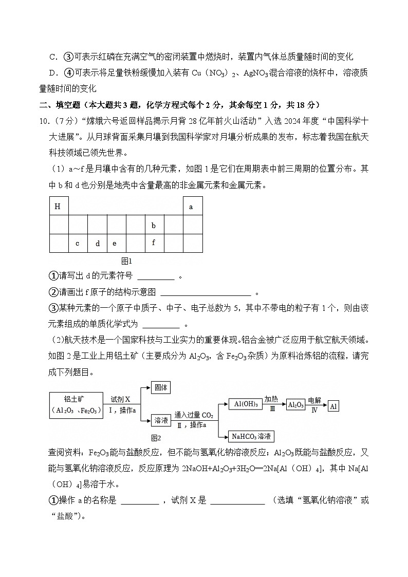 2025年四川省凉山州中考化学试卷及答案第3页