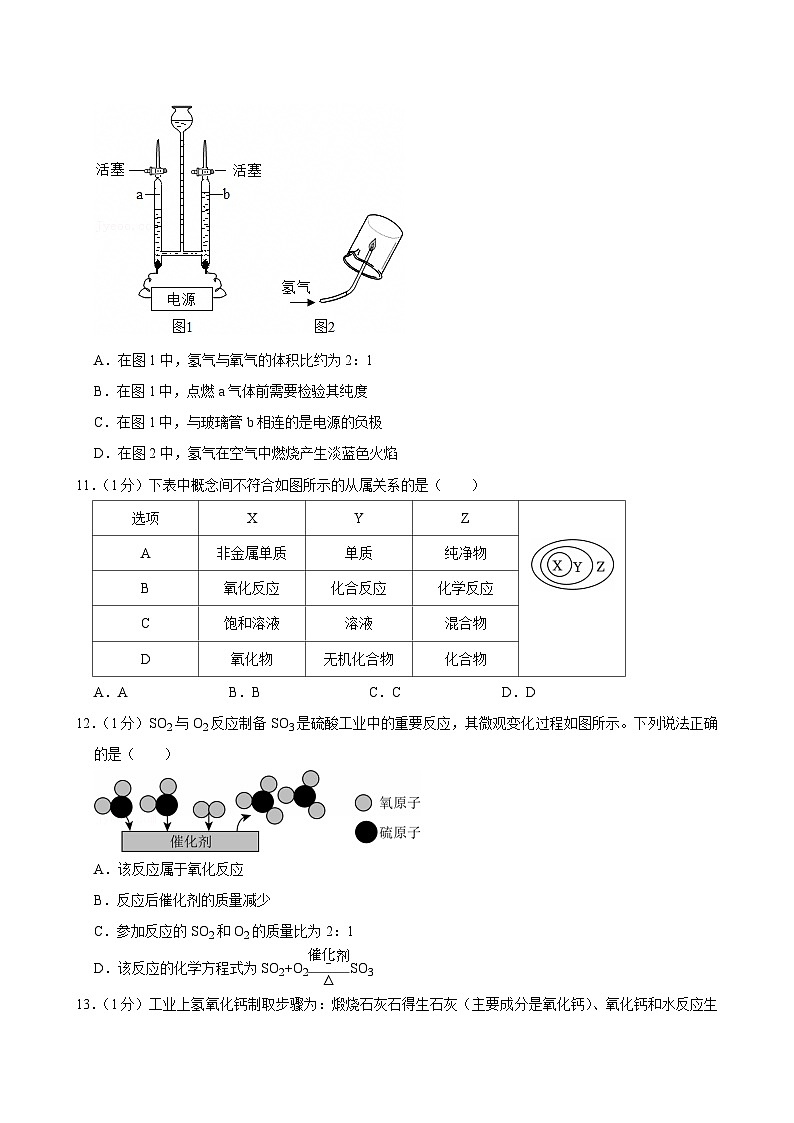 山东省青岛市莱西市四校2025届中考二模 化学试卷（含解析）第3页