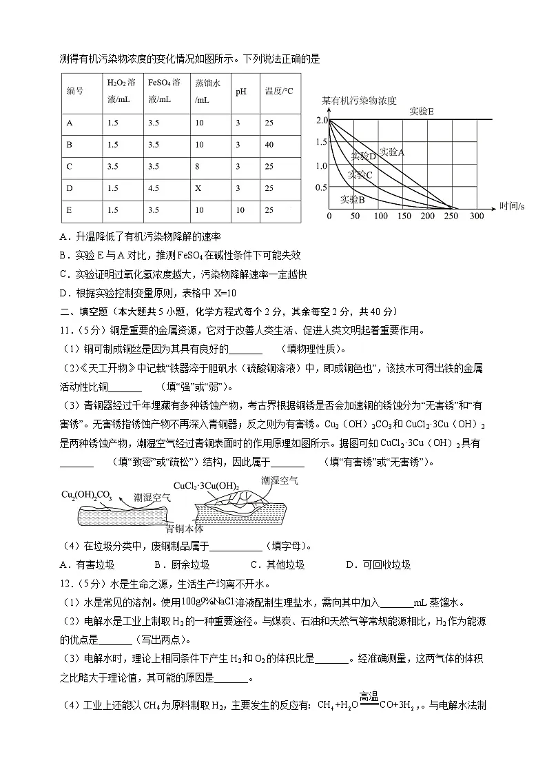 化学（徐州卷）-江苏省2025年中考考前最后一卷（含答案）第3页