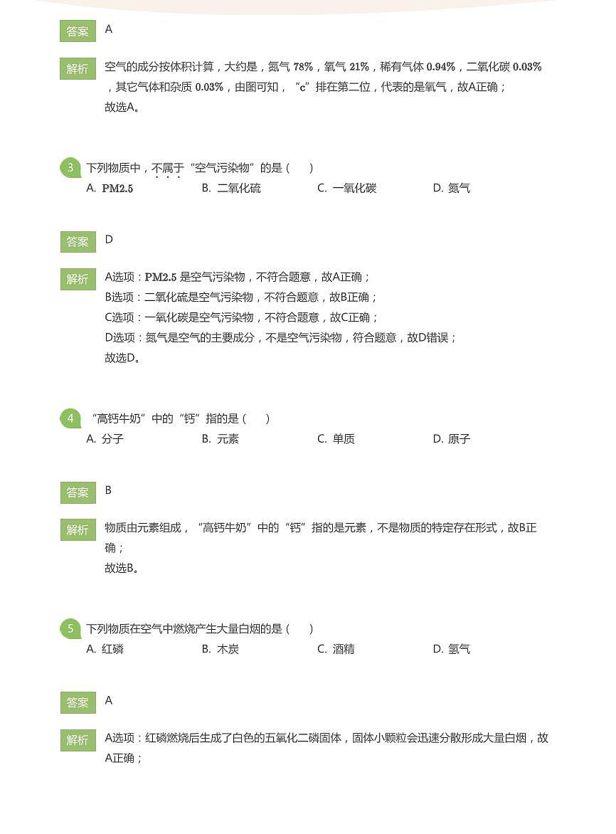 2021_2022学年北京海淀区初三上学期期中化学试卷（含答案）第2页