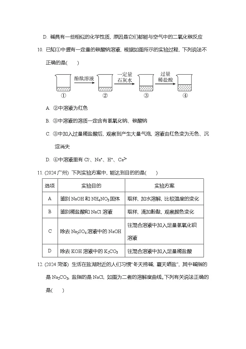 2025年春九年级化学下册 期末综合测试卷一（人教版）第3页