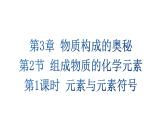 滬教版(2024)化學(xué)九年級(jí)上冊(cè) 3.2 組成物質(zhì)的化學(xué)元素 第1課時(shí) 元素與元素符號(hào) （課件）