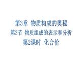 滬教版(2024)化學(xué)九年級上冊 3.3 物質(zhì)組成的表示和分析 第2課時 化合價 （課件）