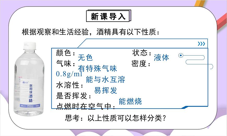 人教版（2024）化学九上 第一单元1.2《物质的变化和性质》课件第4页