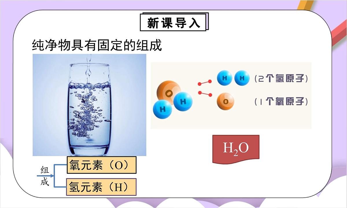 人教版（2024）化学九上 第四单元3.1《物质组成的表示》课件第4页