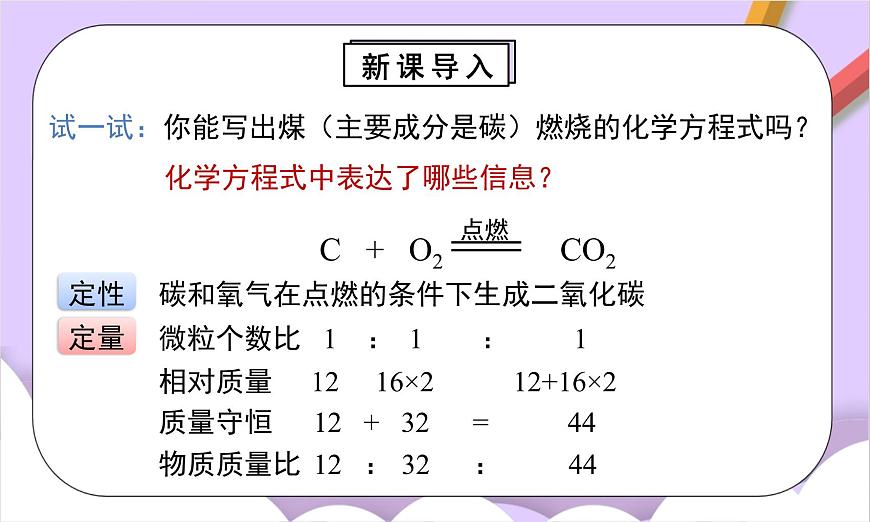 人教版（2024）化学九上 第五单元2.3《化学方程式》课件第5页