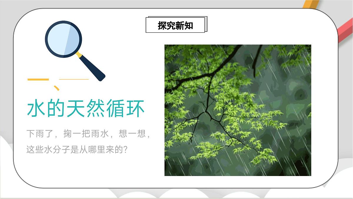 鲁教版（五四制）（2024）化学八年级全册2.2 《自然界中的水》 课件第3页