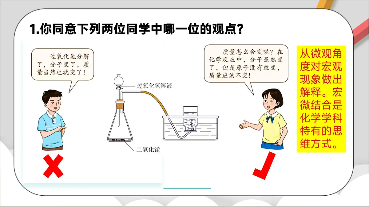 鲁教版（五四制）（2024）化学八年级全册 5.1《 化学反应中的质量守恒》 课件第5页