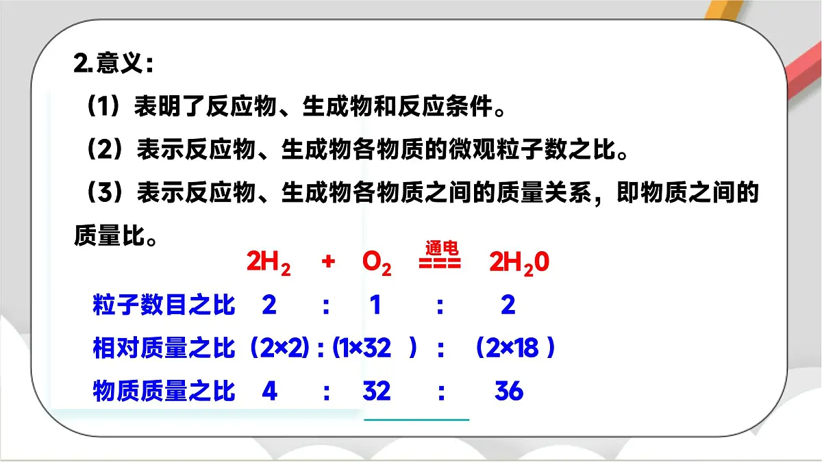 鲁教版（五四制）（2024）化学八年级全册 5.2《 化学反应的表示》 课件第7页
