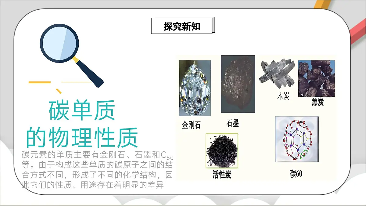 鲁教版（五四制）（2024）化学八年级全册6.1《认识碳单质 》课件第3页
