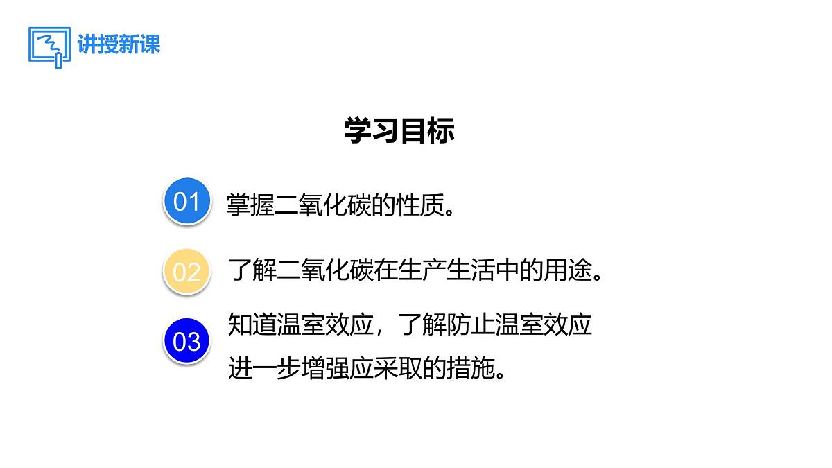 2025年秋新人教版九年级化学上册 6.2.1 二氧化碳（课件）第2页