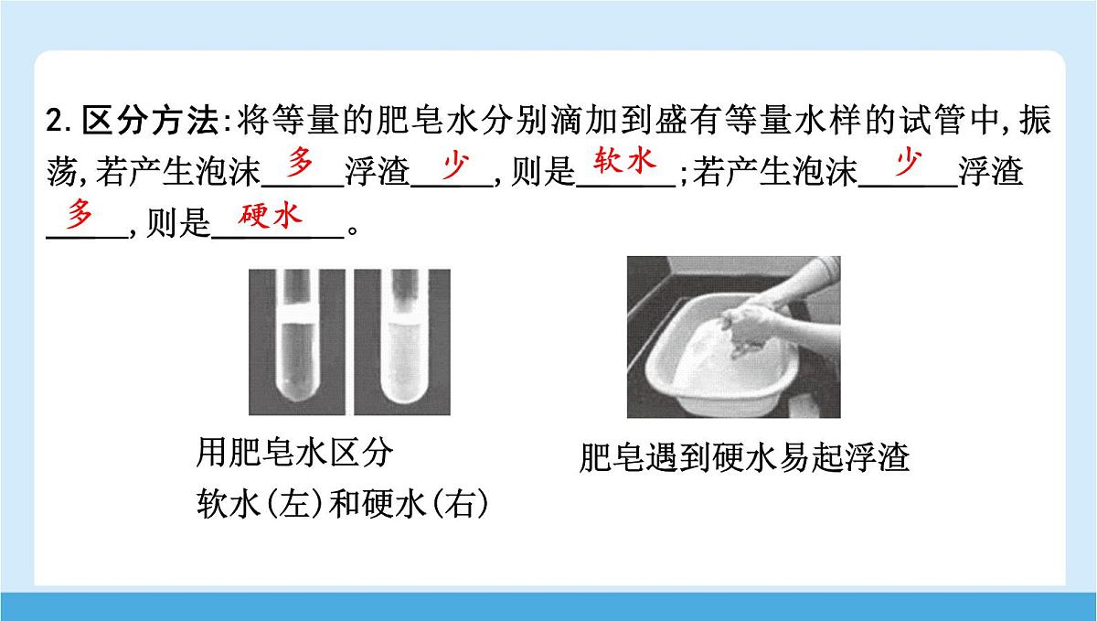 九年级上册化学人教版（2024） 4.1水资源及其利用第二课时水的净化课件第7页