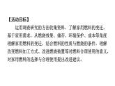 九年級(jí)上冊(cè)化學(xué)人教版（2024） 第七單元跨學(xué)科實(shí)踐活動(dòng)6 調(diào)查家用燃料的變遷與合理使用課件