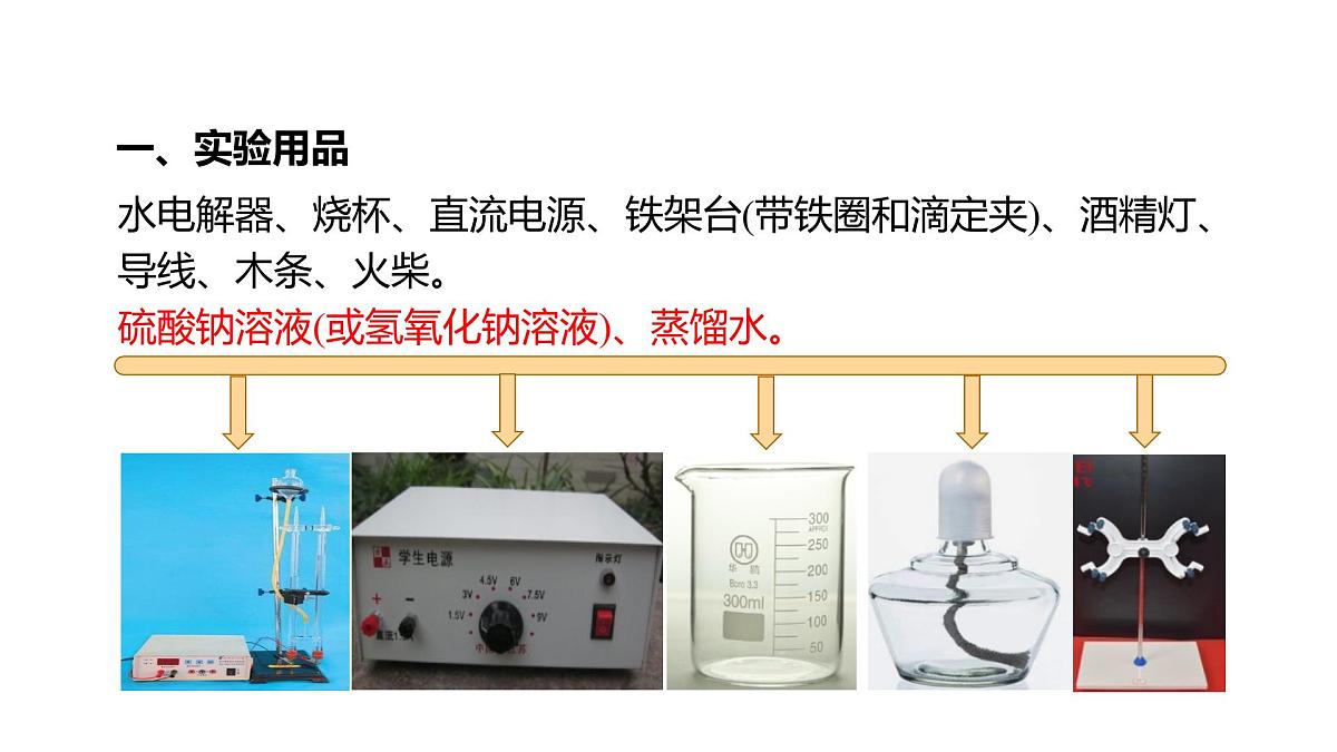 九年级上册化学人教版（2024） 第四单元实验活动2水的组成及变化的探究-课件第5页