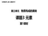 九年级上册化学人教版（2024） 课题3 元素（第1课时）课件