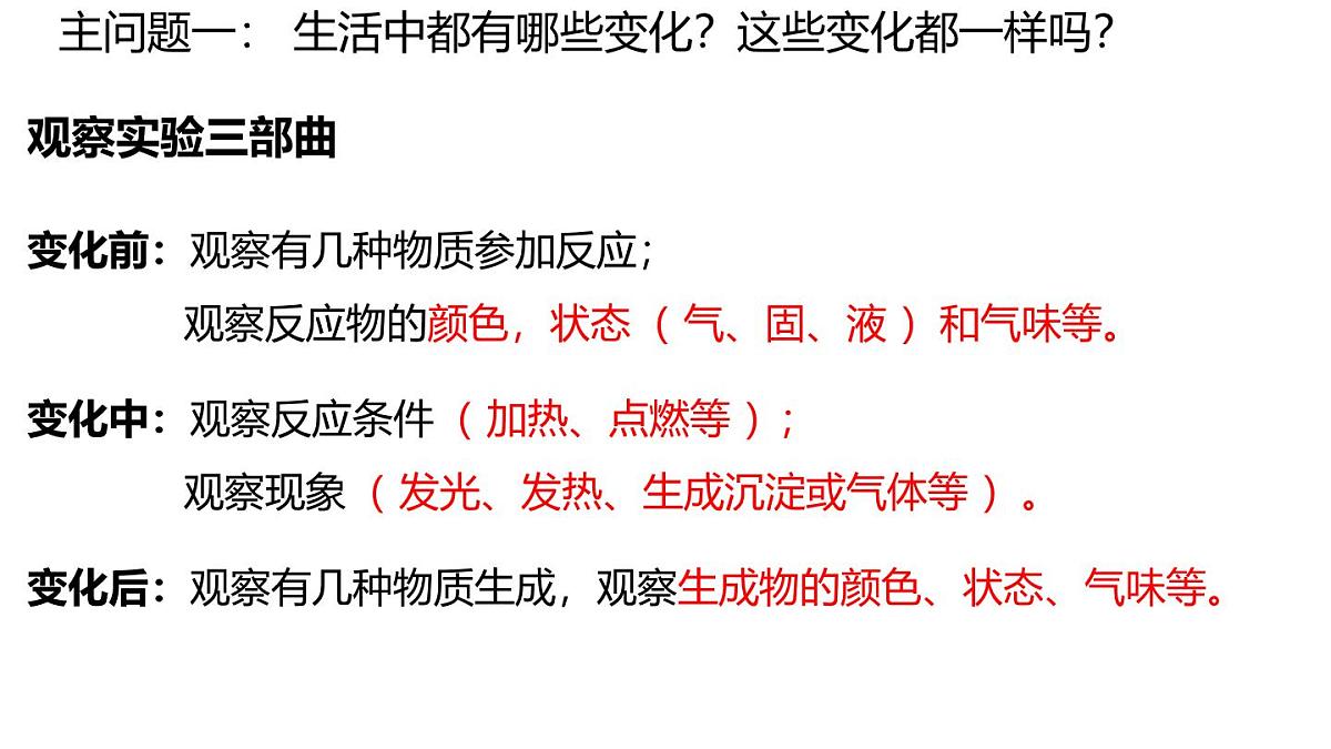 科粤版（2024）化学九年级上册 1.3 物质的变化 课件第7页