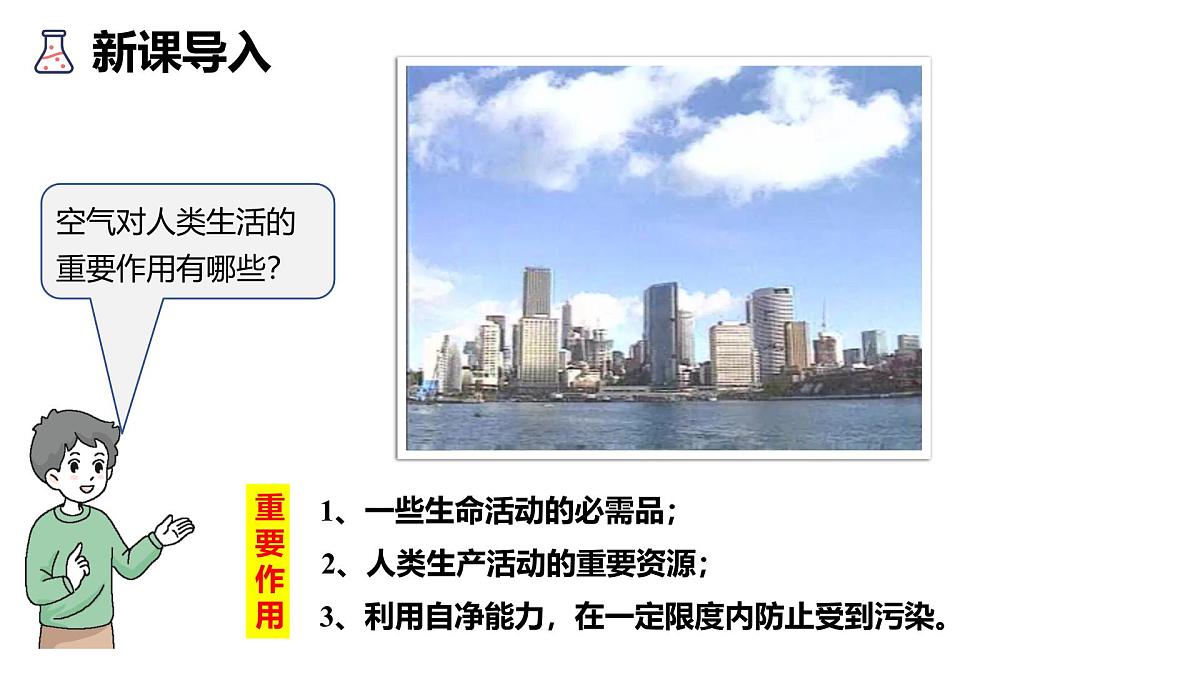 科粤版（2024）化学九年级上册 2.1空气的成分（第2课时氮气和稀有气体 混合物和纯净物  空气污染的危害与防治） 课件第3页